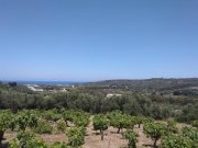 Polemarchi Kreta, Polemarchi: Grundstück in schöner Landschaft mit Meerblick zu verkaufen Grundstück kaufen